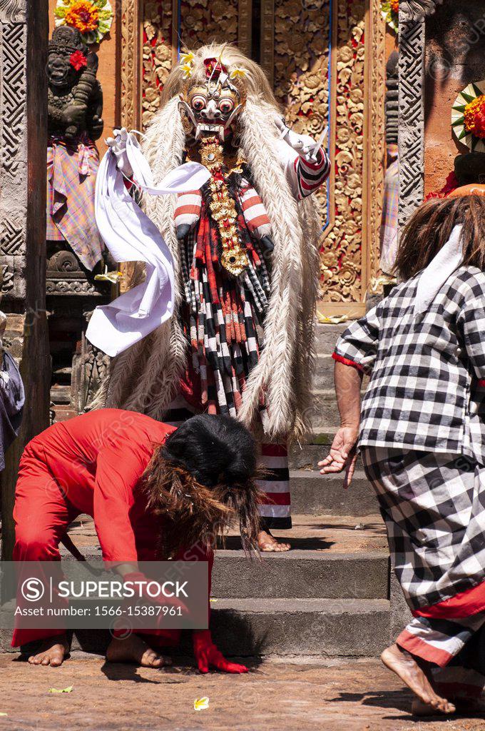 Barong And Kris Dance Traditional Balinese Dance Ubud Bali Island