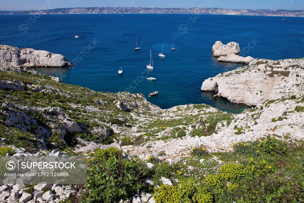 France Bouches Du Rhone Marseille Archipel Du Frioul Ile Ratonneau