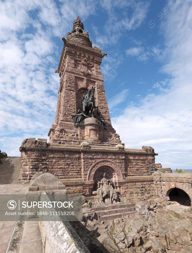 Figure Of Friedrich I Barbarossa And Equestrian Statue Of Emperor