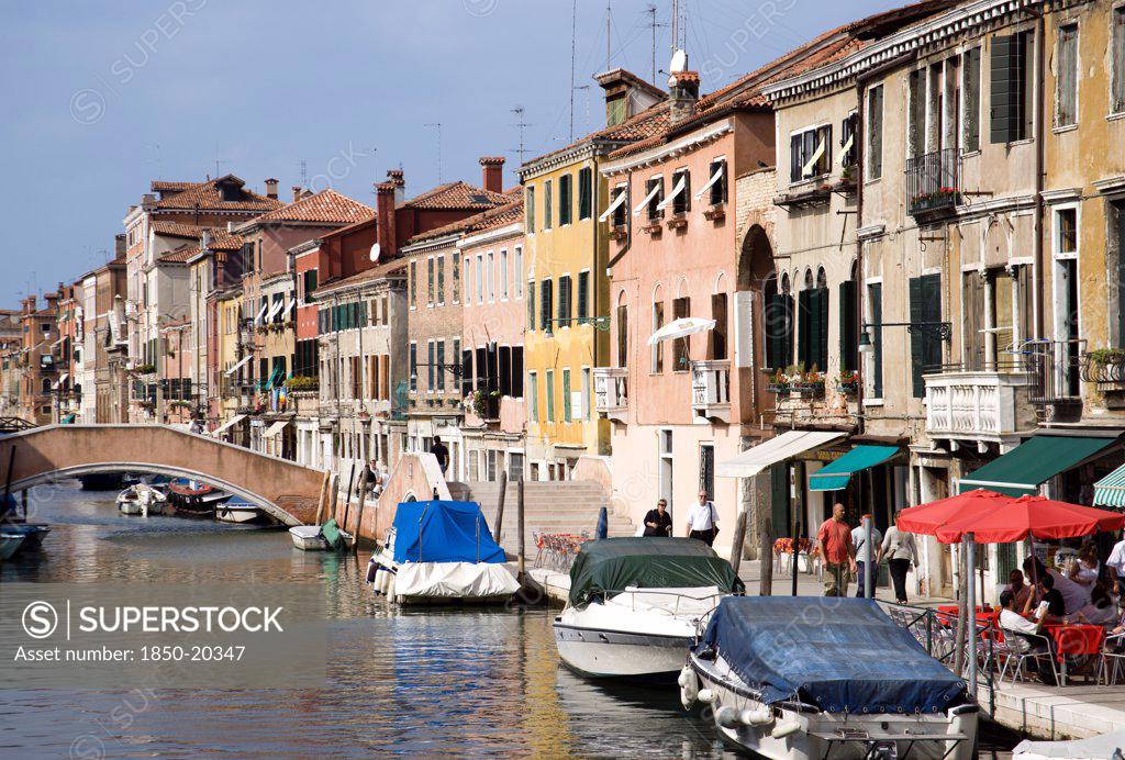 Italy Veneto Venice Fondamenta Degli Ormesini In Cannaregio District