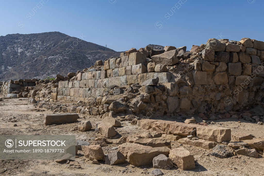 Al Ukhdud Archaeological Site Najran Kingdom Of Saudi Arabia Middle