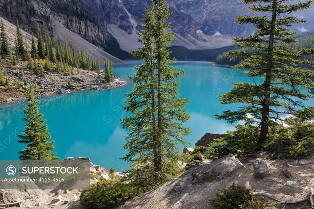 Moraine Lake Valley Of The Ten Peaks Banff National Park Rocky