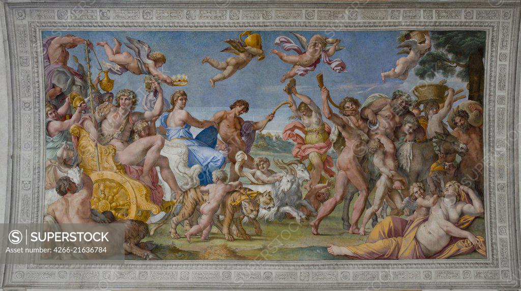 The Triumph Of Bacchus And Ariadne Carracci Annibale