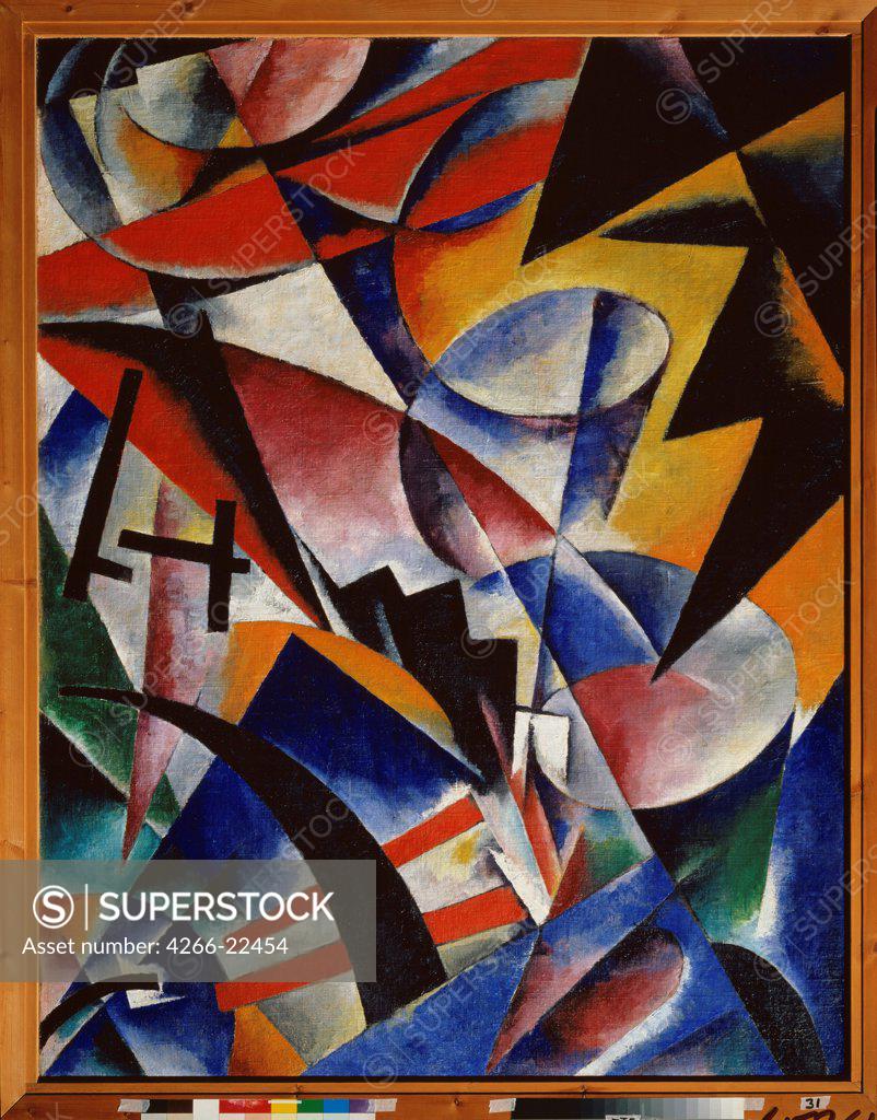 Painting Architectonics By Popova Lyubov Sergeyevna 1889 1924 State