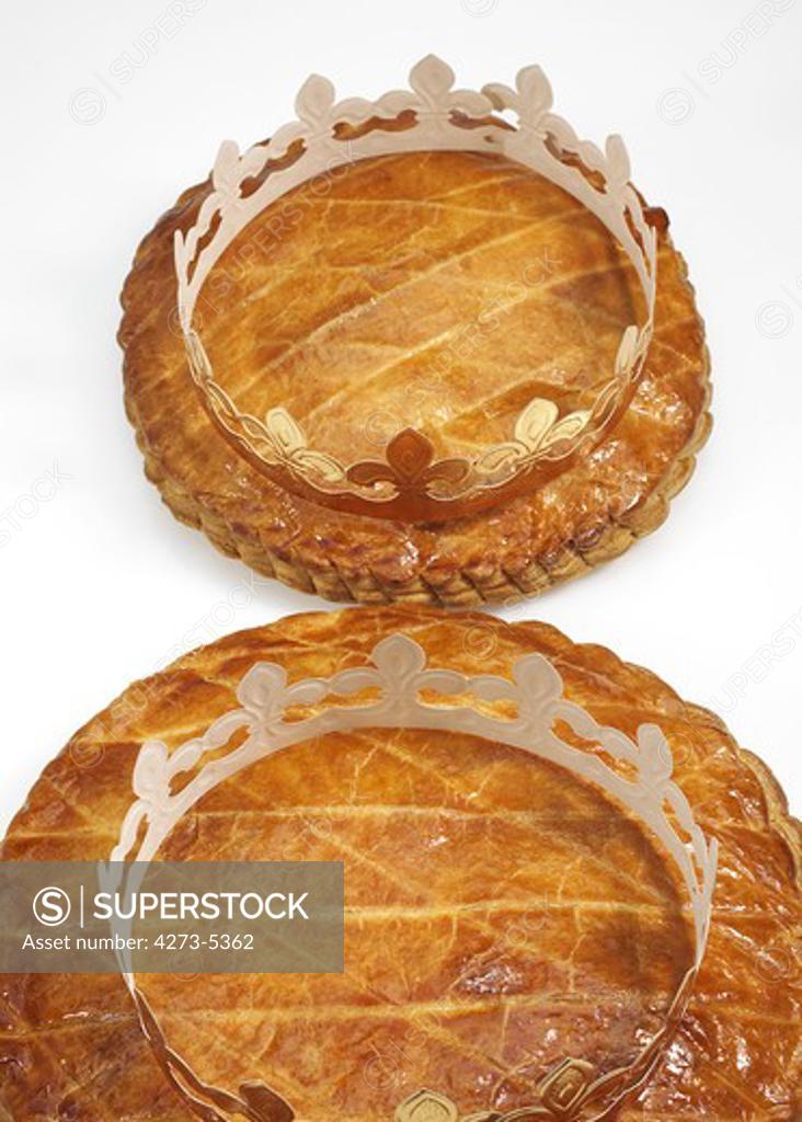 Galette Des Rois French King Cake Celebrating Epiphany Superstock