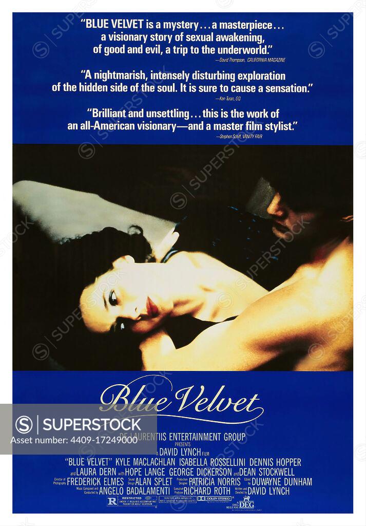 Blue Velvet Directed By David Lynch Superstock