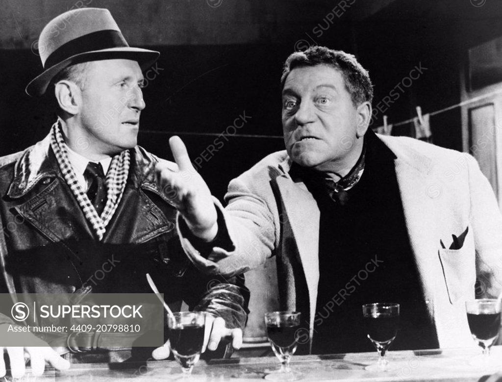 JEAN GABIN And BOURVIL In PIGS ACROSS PARIS 1956 Original Title LA