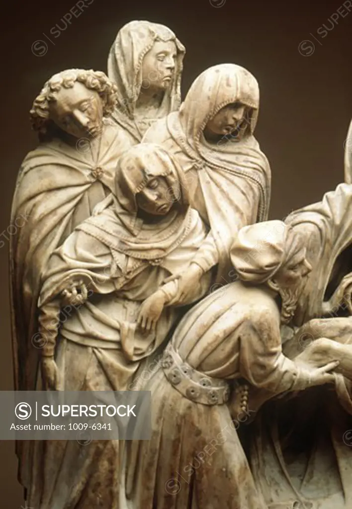 Detail of the Deposition of Christ Sculpture/Relief Hermitage Museum, St. Petersburg, Russia 