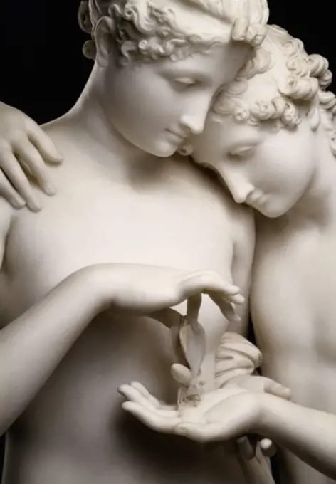 Cupid and Psyche (Detail) 1808 Antonio Canova (1757-1822 Italian) Marble State Hermitage Museum, St. Petersburg, Russia