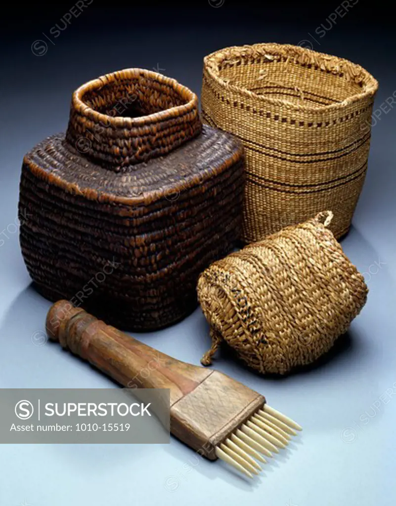 Basketry (Agguumaq), Eskimo Art, USA, Washington DC, Smithsonian Institution (National Museum of Natural History)