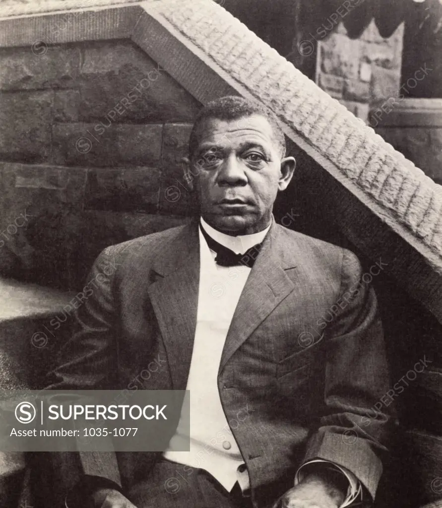 Booker T. Washington American Educator  (1856-1915)