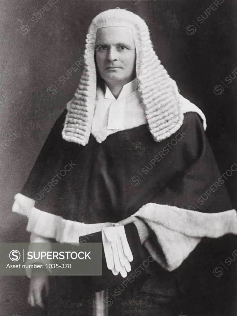 Portrait of a judge