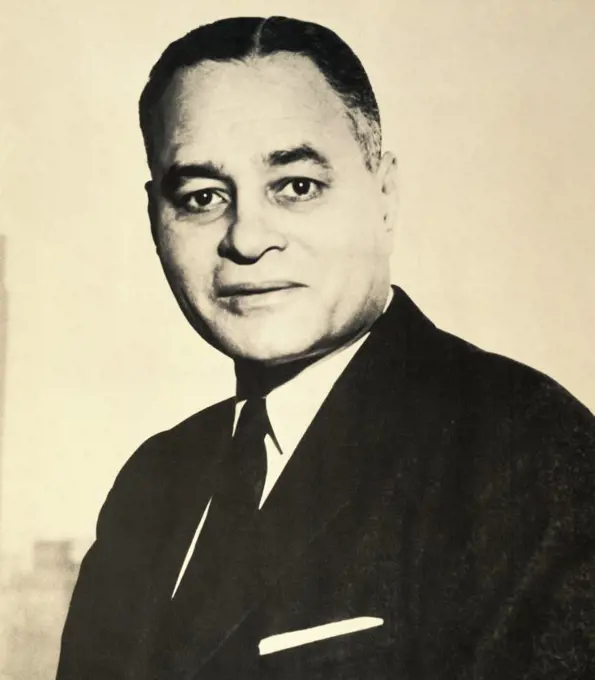 Ralph Bunche, (1904-1971), American Statesman