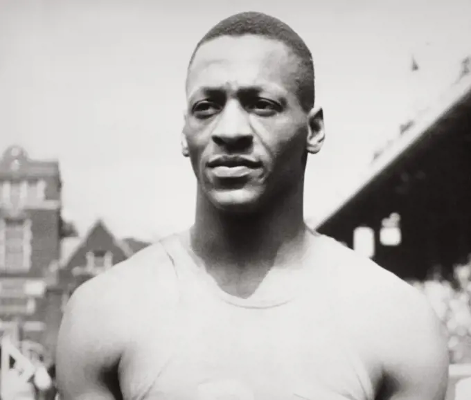 Jesse Owens American Track and Field Athlete (1913-1980)