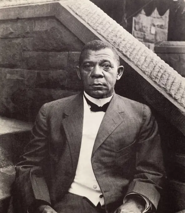 Booker T. Washington American Educator  (1856-1915)