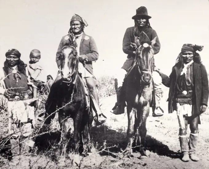 Geronimo, (1829-1909), Apache Indian Leader