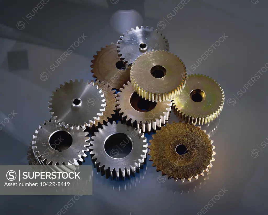 Close-up of gears