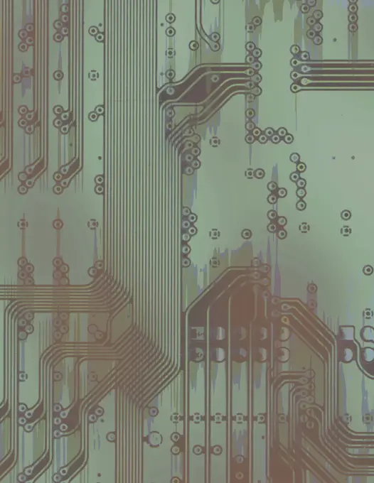 Close-up of a circuit board