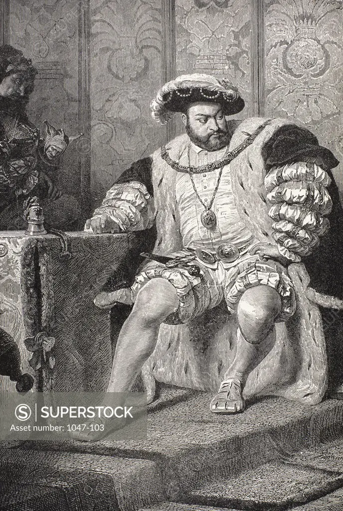 King Henry VIII of England (1491-1547)