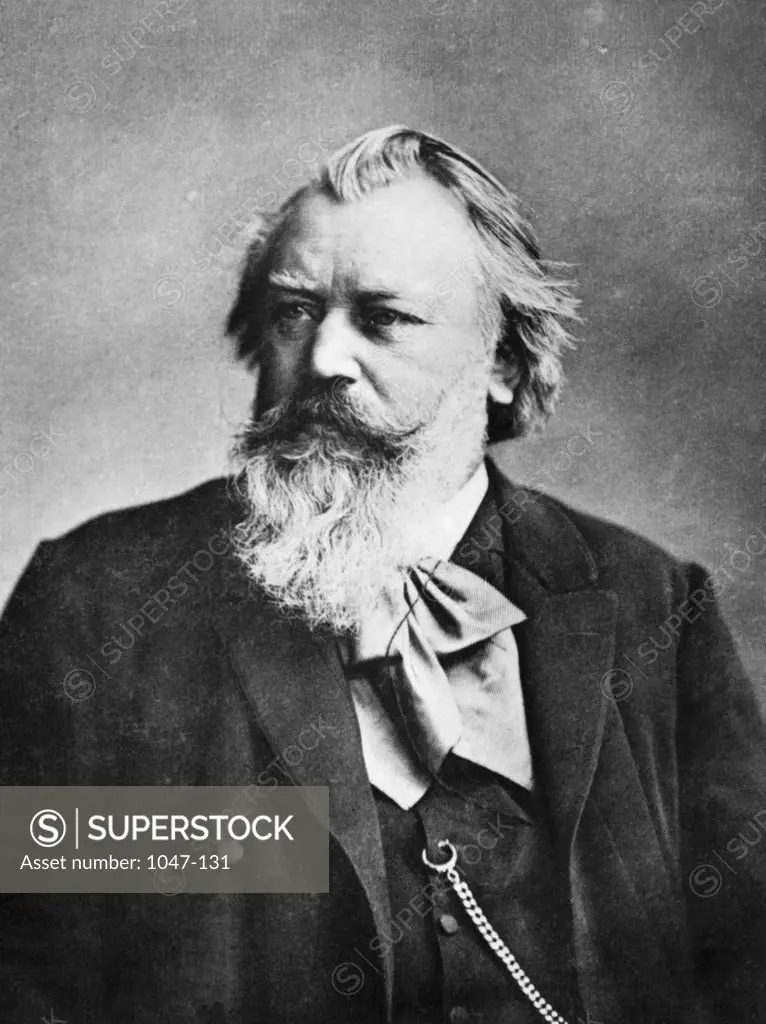 Johannes Brahms, German Composer (1833-1897)