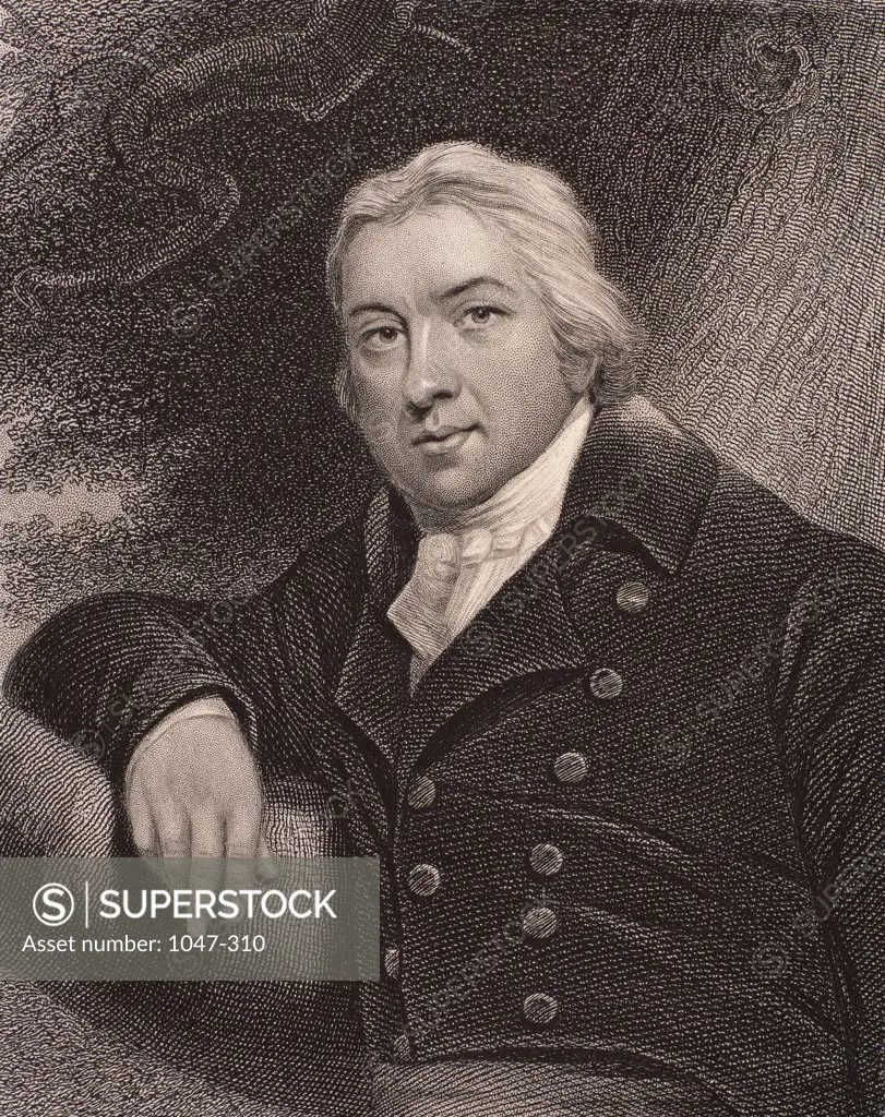 Edward Jenner  Discoverer of Smallpox Vaccine   Stock Montage, Inc. 