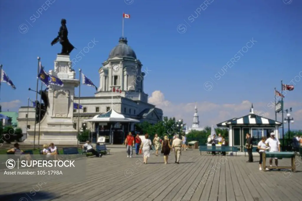 Terrasse Dufferin Quebec City Quebec Canada 