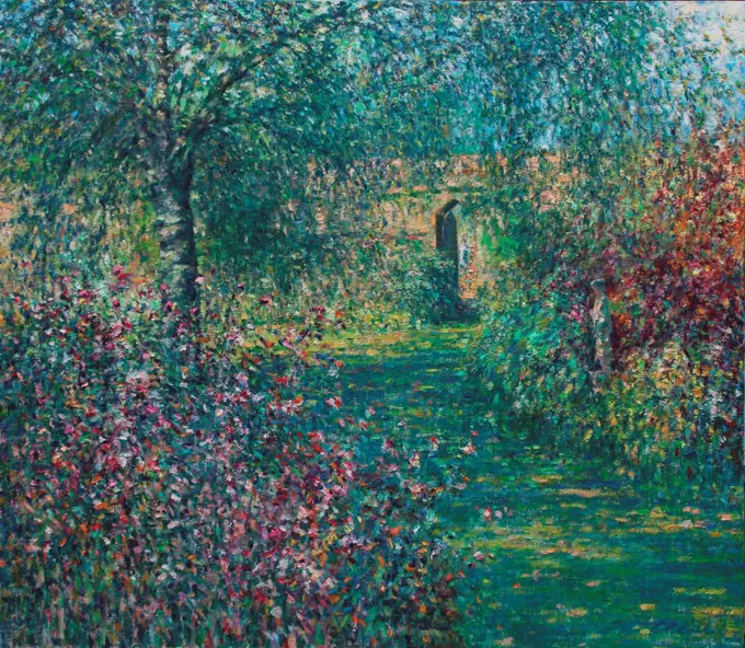 The Outer Garden, Friar's Court Clanfield by Charles Neal, 2012