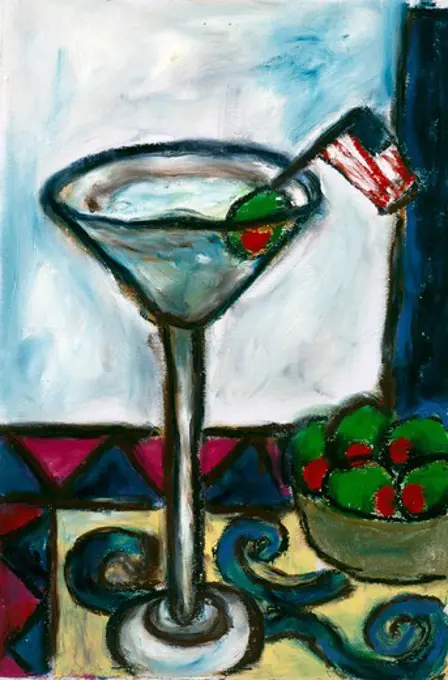 Martini III,  by Ashton Hinrichs,  Circa 1998