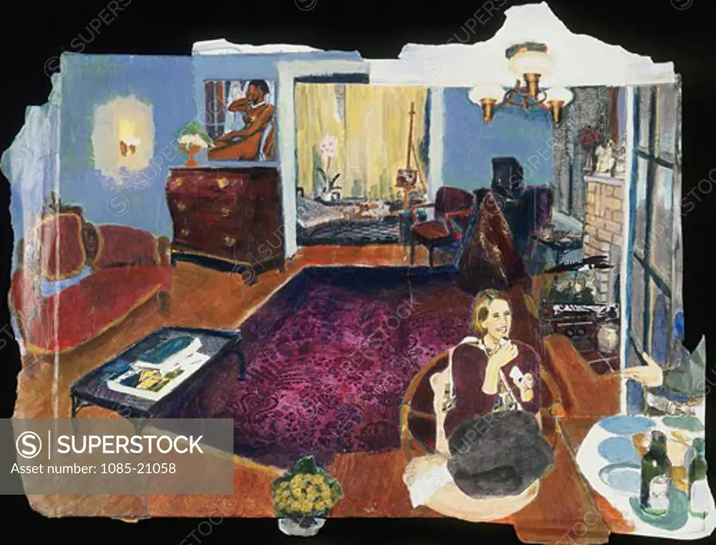 Lightstruck!: Dining Room 2000 2000 Elizabeth Barakah Hodges (21st C. American) Mixed Media