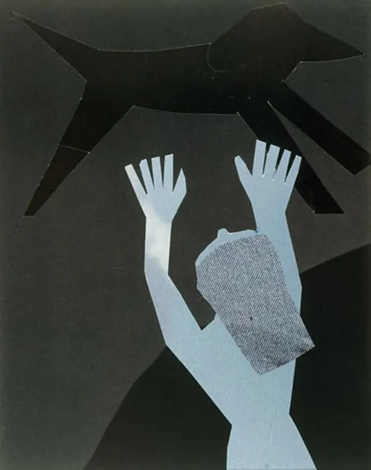 The Dream 1994 Elizabeth Barakah Hodges (21st C. American) Cut paper