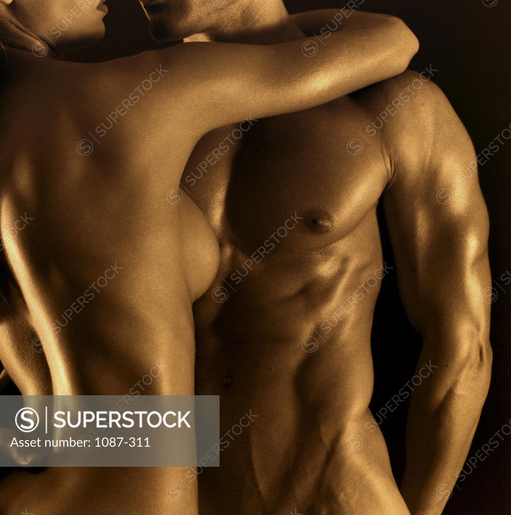 Couple, women, naked, embracing, Stock Photo, Picture And Rights Managed  Image. Pic. IBR-1295337