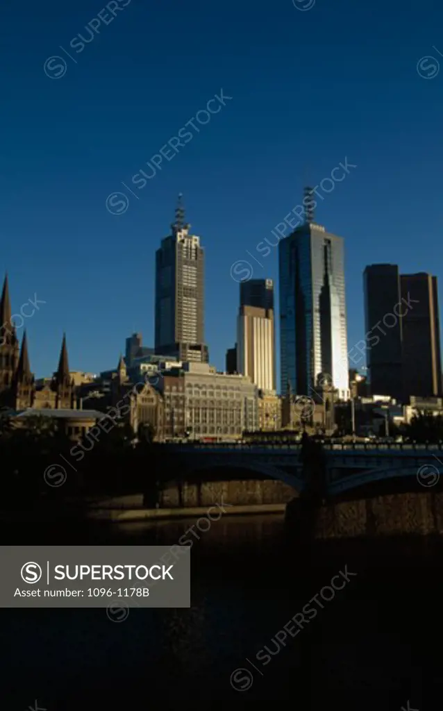 Skyscraper in a city, Melbourne, Victoria, Australia