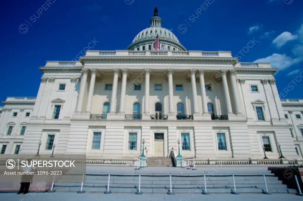 Facade of the Capitol Building, Washington, D.C., USA