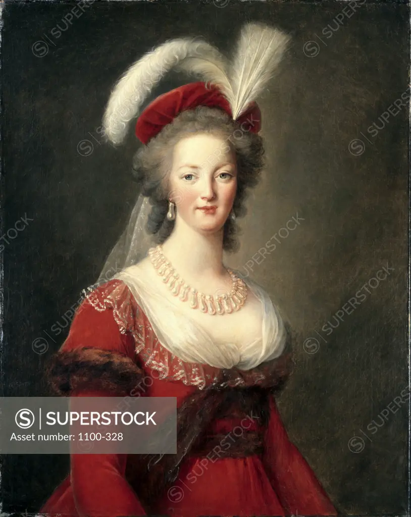 Portrait of Marie-Antoinette  Elisabeth Louise Vigee-LeBrun (1755-1842/French) Oil on canvas 