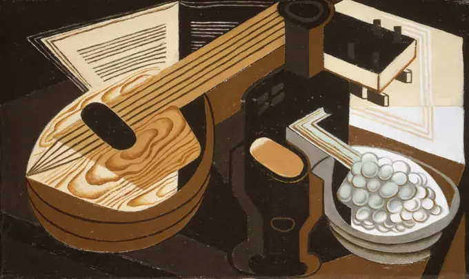 The Mandolin  1921 Juan Gris (1887-1927 /Spanish) Oil on canvas  