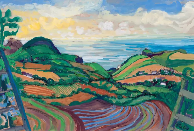 Farm by Sea by Josephine Trotter, 2012