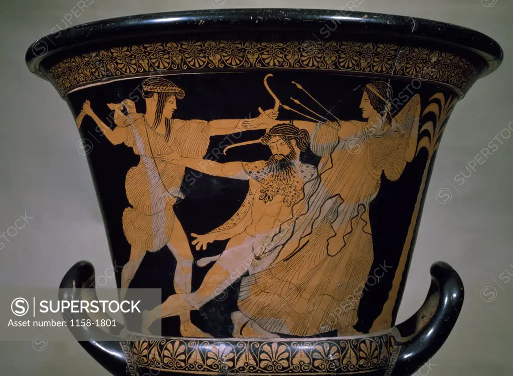 Krater with red-figure painting, France, Paris, Musee du Louvre