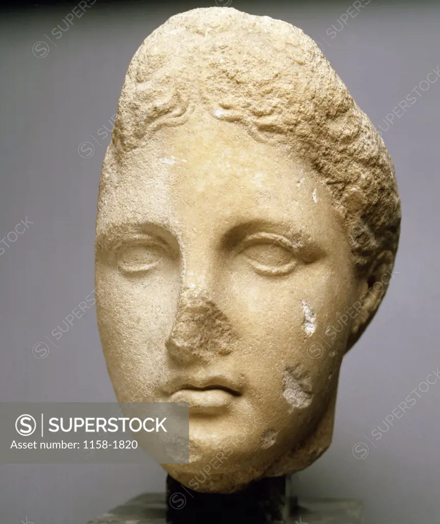 Female Head, sculpture