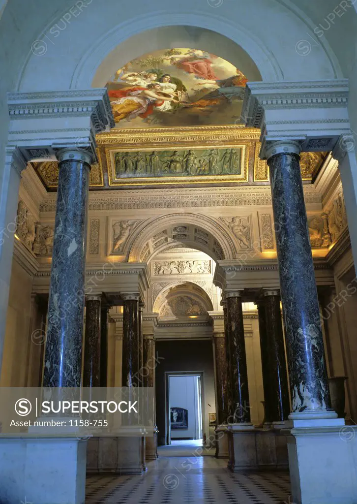 France, Louvre interior