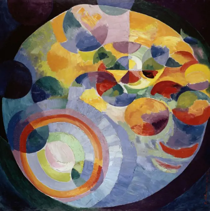 Circular Forms, Sun and Moonc. 1912-1913Robert Delaunay (1885-1941/French)Musee des Beaux Arts, Zurich, Switzerland