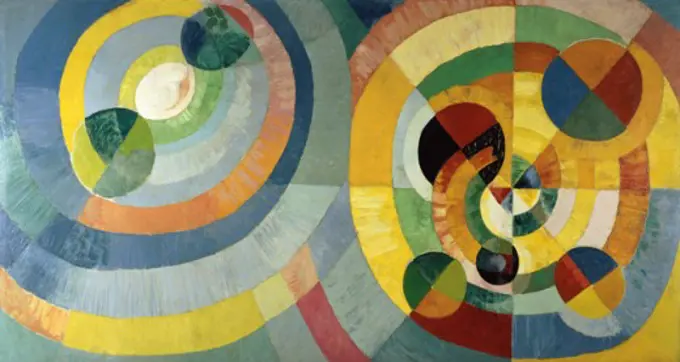 The Great Panel Robert Delaunay (1885-1941/French)Private Collection, Zurich