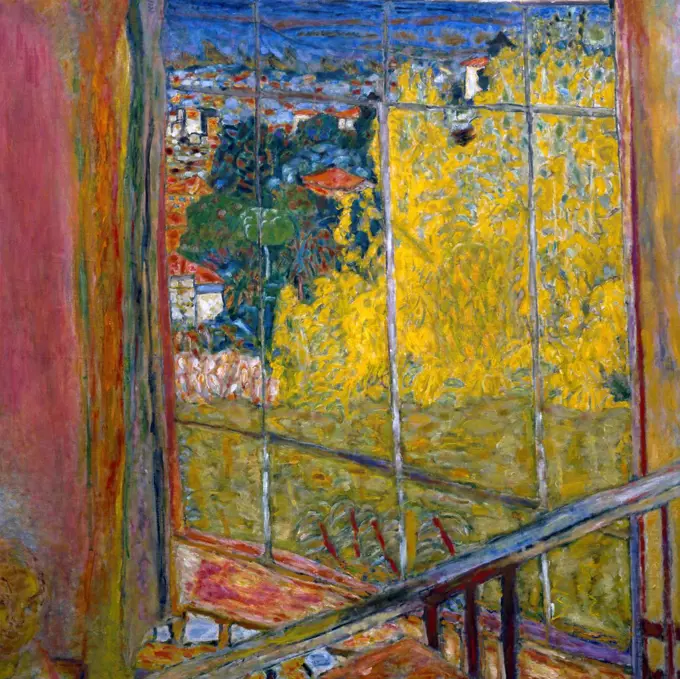 Studio in Mimosa by Pierre Bonnard, (1867-1947), France, Paris, Musee National d'Art de Moderne