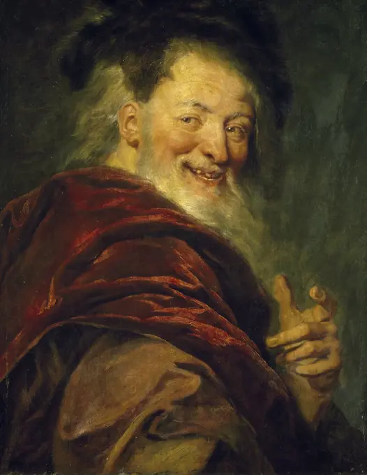 Democritus,  by Antoine Coypel,  1692France,  Paris,  Musee du Louvre,  1661-1722