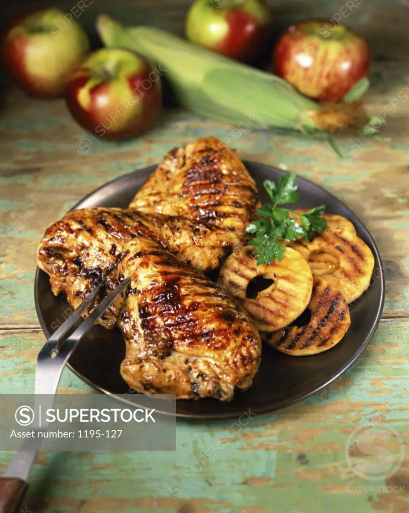 Grilled chicken with Pineapple