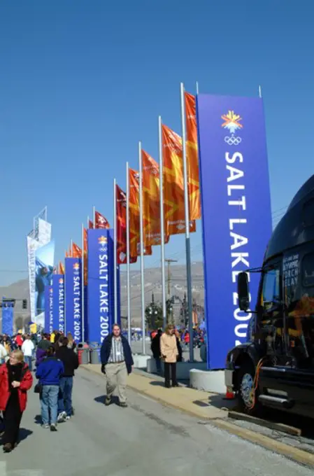 2002 Winter Olympic Games Olympic Square Salt Lake City, Utah, USA