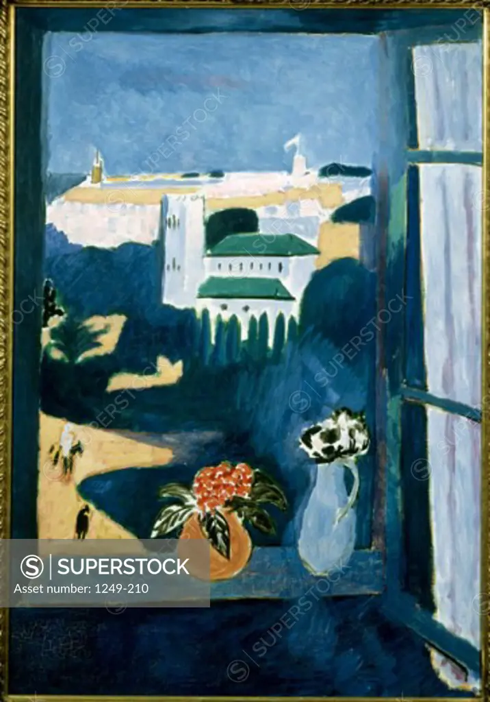 The View from the Window, Tangier by Henri Matisse, 1912, 1869-1954, Russia, Moscow, Pushkin Museum of Fine Arts