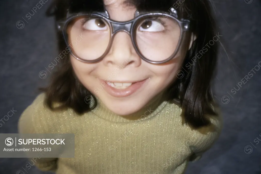 Girl with Goofy Glasses