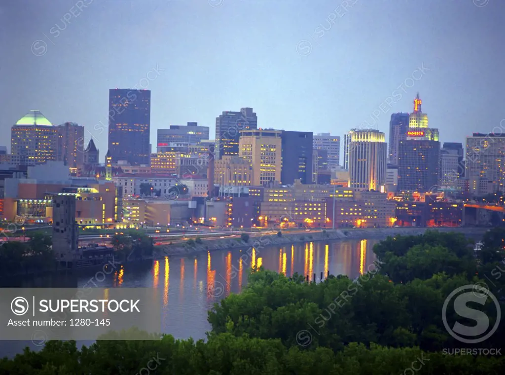 Mississippi River St. Paul Minnesota USA