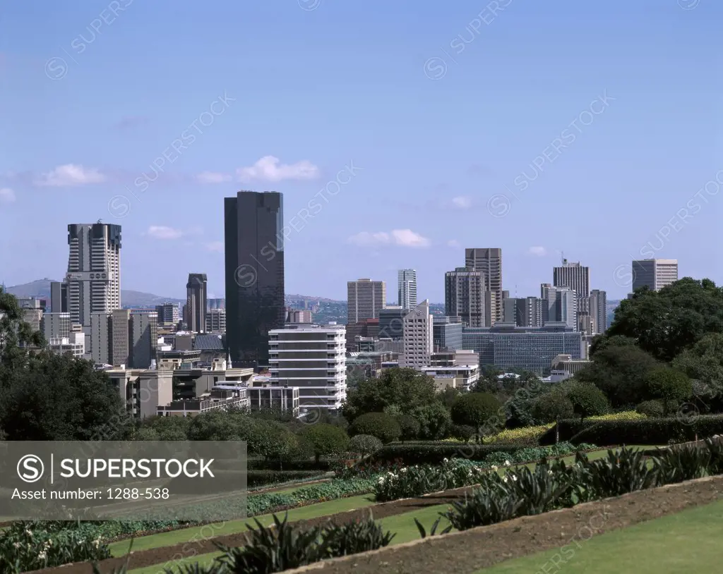 Skyscrapers in a city, Pretoria, South Africa