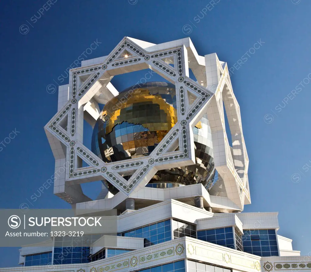 Turkmenistan, Ashgabat, Palace of Happiness Wedding Complex